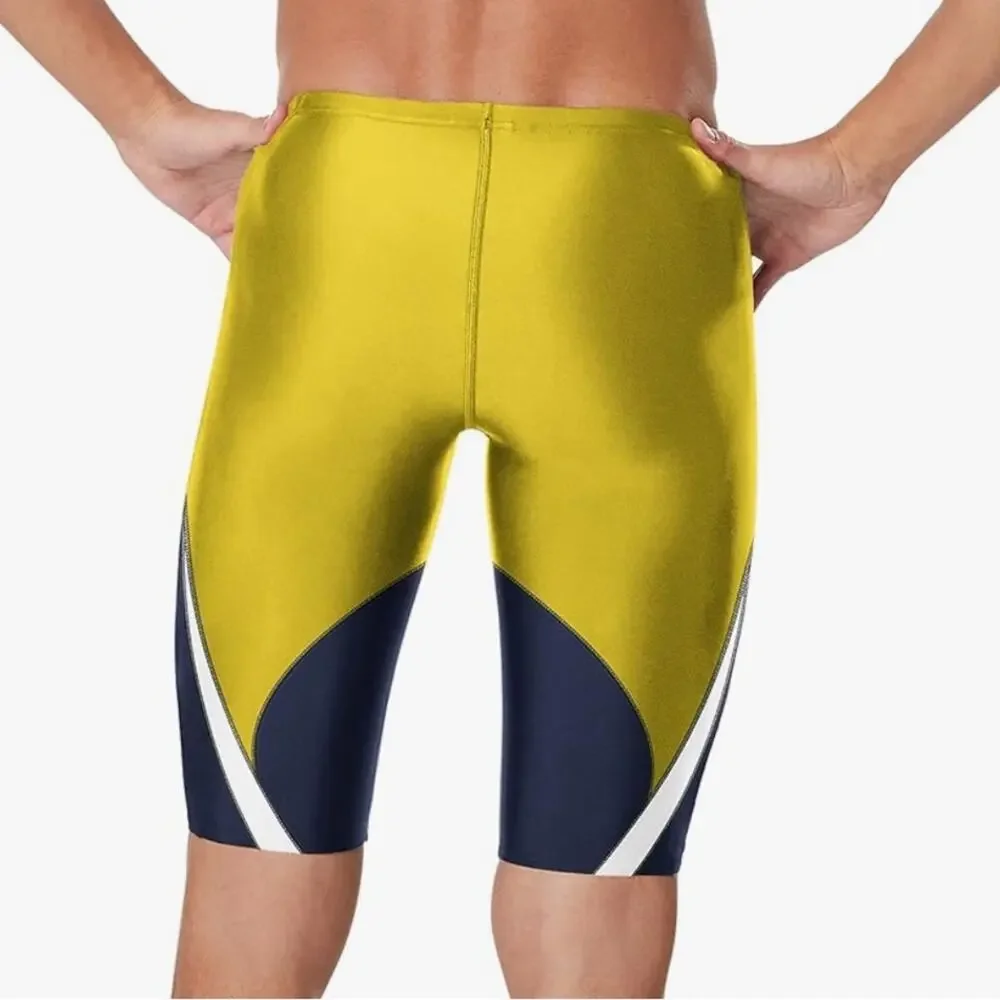 Speedo Mens 22 Standard‎ Swimsuit Jammer Endurance+ Splice Team Colors 22